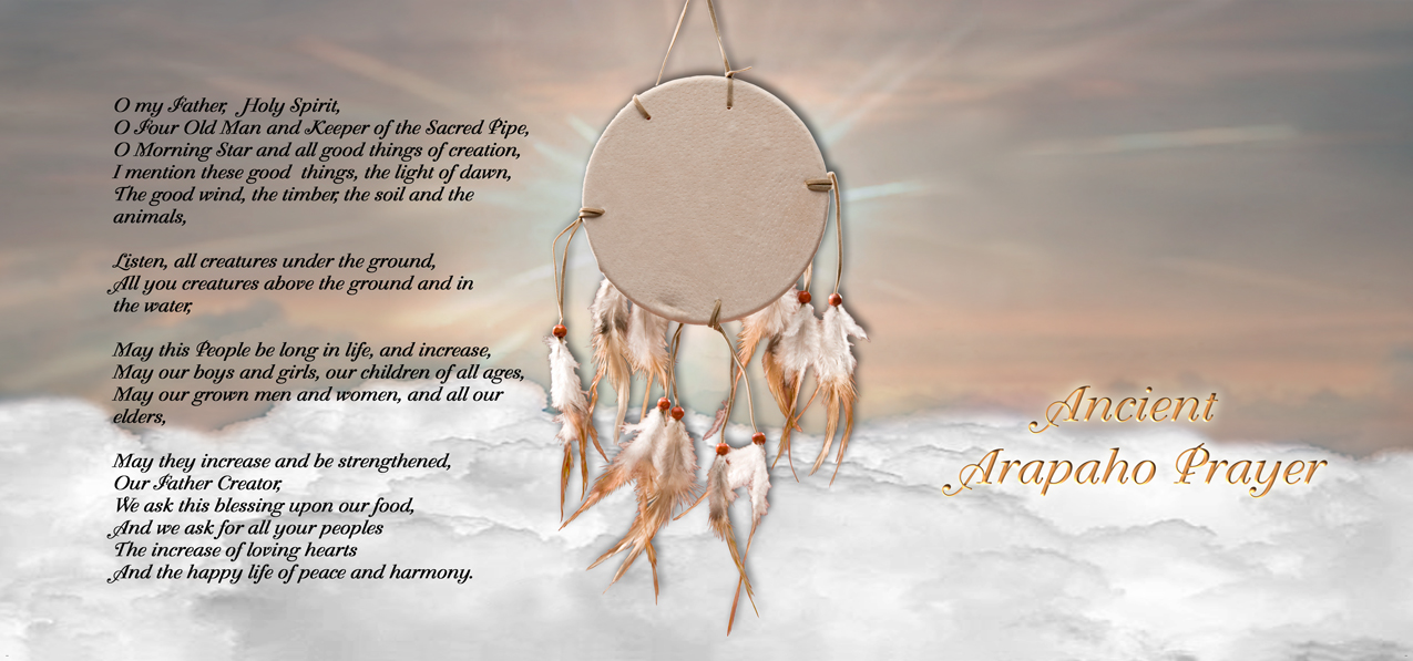 Arapaho Prayer Clouds Bronze